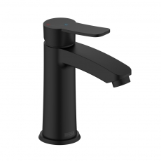 Bristan Appeal Eco Start Basin Mixer Tap with Clicker Waste - Black