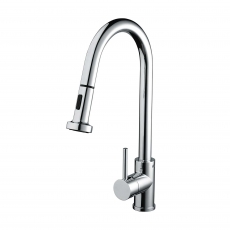 Bristan Apricot Mono Kitchen Sink Mixer Tap Pull-Out Spray - Chrome