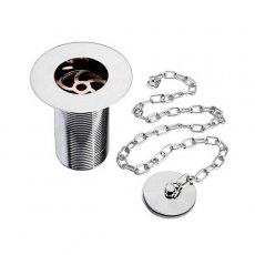 Bristan Belfast Kitchen Sink Waste Chrome - Unslotted (For Sink with No Overflow)