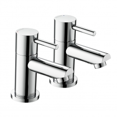 Bristan Blitz Bath Taps Pair - Chrome