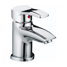 Bristan Capri Basin Mixer Tap with Eco-Click and Pop Up Waste - Chrome