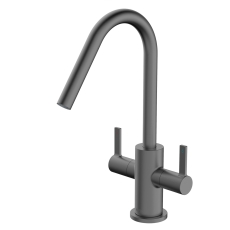 Bristan Cashew EasyFit Mono Kitchen Sink Mixer Tap - Gun Metal