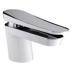 Bristan Claret Bath Filler Tap 1 Tap Hole - White/Chrome