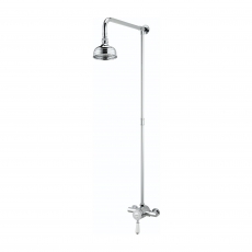 Bristan Colonial Sequential Exposed Mixer Shower with Shower Kit and Fixed Head