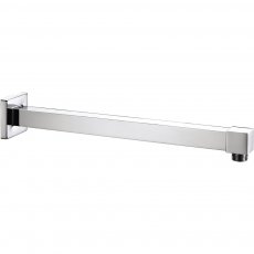 Bristan Square Wall Mounted Shower Arm 330mm Length - Chrome