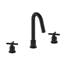 Bristan Cruzar 3-Hole Basin Mixer Tap Deck Mounted - Black