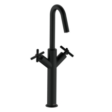 Bristan Cruzar Tall Basin Mixer Tap Deck Mounted - Black