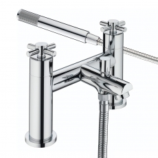 Bristan Decade Bath Shower Mixer Tap Pillar Mounted - Chrome
