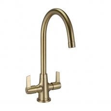 Bristan Echo EasyFit Mono Kitchen Sink Mixer Tap - Brushed Brass