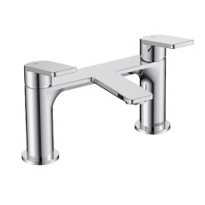 Bristan Frammento Bath Filler Tap Pillar Mounted - Chrome