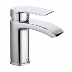 Bristan Gild Eco Start Basin Mixer Tap with Clicker Waste - Chrome