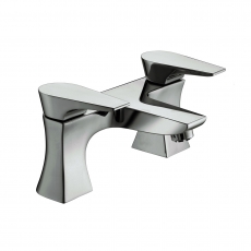 Bristan Hourglass Bath Filler Tap Pillar Mounted - Chrome