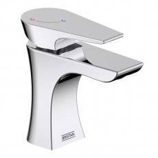 Mitigeur De Lavabo Bristan Descent Bas – Robinet Cascade Chromé – Cartouche Céramique – Garantie 5 Ans