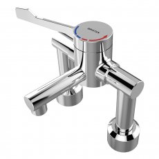 Bristan Thermostatic Pillar Mounted TMV3 HTM64 Mixer Tap - Chrome