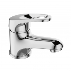 Bristan Iris Basin Mixer Tap with Clicker Waste - Chrome