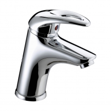 Bristan Java Basin Mixer Tap with Clicker Waste - Chrome Plated