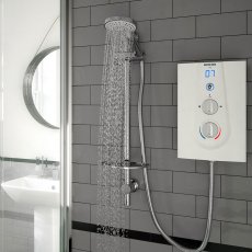 Bristan Joy Thermostatic Electric Shower 8.5kW - White