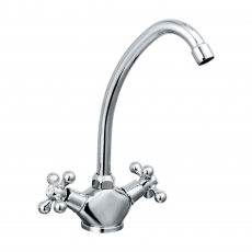 Bristan Mandolin Kitchen Sink Mixer Tap Deck Mounted - Chrome