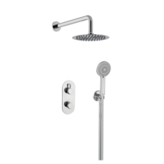 Bristan Molida Dual Concealed Mixer Shower with Shower Kit and Fixed Head - Chrome
