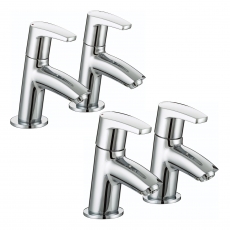Bristan Orta Basin Taps and Bath Taps - Chrome