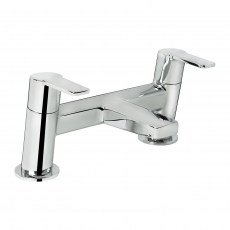 Bristan Pisa Bath Filler Tap Pillar Mounted - Chrome