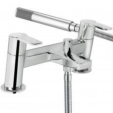 Bristan Pisa Bath Shower Mixer Tap Pillar Mounted - Chrome