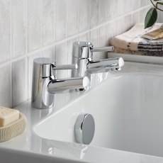 Bristan Prism Bath Taps - Chrome Plated