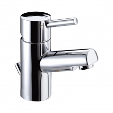 Bristan Prism Basin Mixer Tap with Eco-Click and Pop Up Waste - Chrome