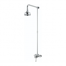 Bristan Regency Dual Exposed Mixer Shower with Shower Kit and Fixed Head