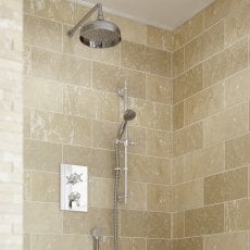 Bristan Renaissance Concealed Mixer Shower with Shower Kit and Fixed Head