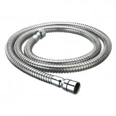 Bristan Cone to Nut Stainless Steel 1.25m Shower Hose 8mm Bore - Chrome