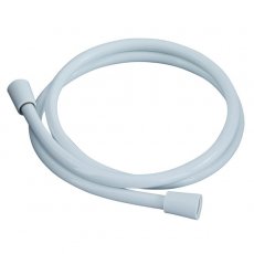 Bristan Cone-to-Nut PVC Shower Hose 1500mm Length - White