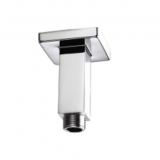 Bristan Square Ceiling Mounted Shower Arm 75mm Length - Chrome