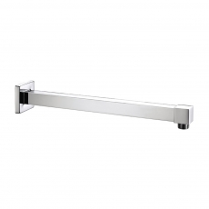 Bristan Square Wall Mounted Shower Arm 330mm Length - Chrome
