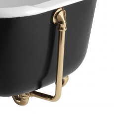 Bristan Traditional Exposed Bath Waste with Overflow - Gold