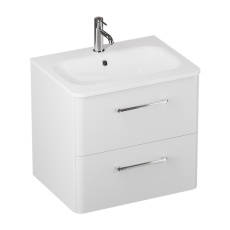 Britton Camberwell 600mm Wall Hung Vanity Unit with Cast Marble Basin
