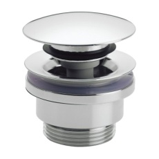 Britton Universal Press Top Basin Waste Chrome