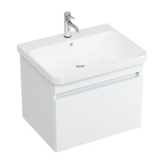 Britton Dalston 600mm Wall Hung Vanity Unit with Ceramic Basin