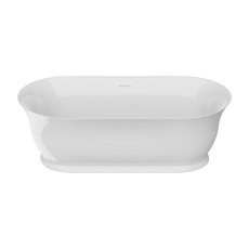 Britton Florenza Oval Acrylic Freestanding Double Ended Bath