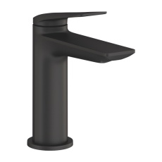 Britton Greenwich Matt Black Mono Basin Mixer Tap