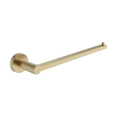 Britton Hoxton 2.0 Brushed Brass Single Towel Holder 280mm