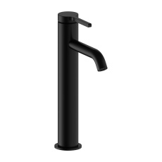 Britton Hoxton 2.0 Matt Black Tall Mono Basin Mixer Tap