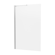 Britton Hoxton 6 Chrome 900mm Fixed Bath Screen