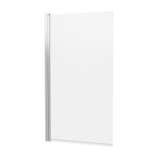 Britton Hoxton 6 Chrome 800mm Hinged Bath Screen