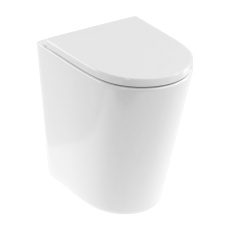 Britton Sphere Rimless Comfort Height Back to Wall Toilet (inc Soft Close Seat)