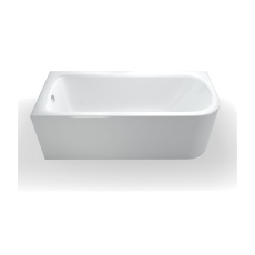 Britton Viride Offset Corner Acrylic Bath