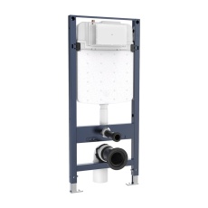 Britton Slim Depth Wall Hung Toilet Frame 1.12m with Dual Flush Concealed Cistern