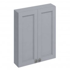 Burlington 60 Fitted 2-Door Wall Cabinet Unit 600mm Wide - Classic Grey