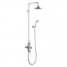 Burlington Avon Triple Exposed Mixer Shower with Shower Kit + 12