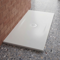 Burlington Bowood White 25mm Ultra-Slim Rectangular Shower Tray